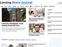 Tablet Screenshot of lansingstatejournal.com